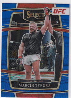 2022 Panini Select UFC - Marcin Tybura - Concourse Blue