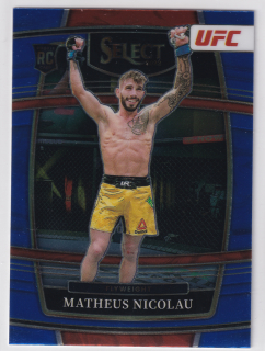 2022 Panini Select UFC - Matheus Nicolau - Concourse Blue