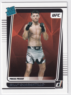 2022 Panini Donruss UFC - Billy Quarantillo - Rated Rookie - Press Proof Silver