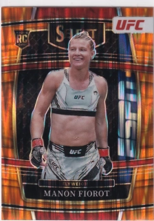 2022 Panini Select UFC - Manon Fiorot - Concourse - Orange Flash Prism