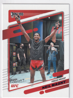 2022 Panini Donruss UFC - Neil Magny - Press Proof Purple