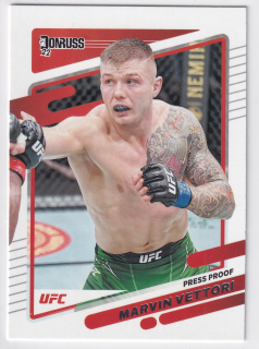 2022 Panini Donruss UFC - Marvin Vettori - Press Proof Silver