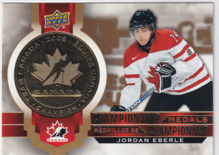 2021-22 UD Tim Hortons - Jordan Eberle - Championship Medals