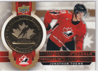 2021-22 UD Tim Hortons - Jonathan Toews - Championship Medals
