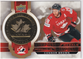 2021-22 UD Tim Hortons - Connor Brown - Championship Medals