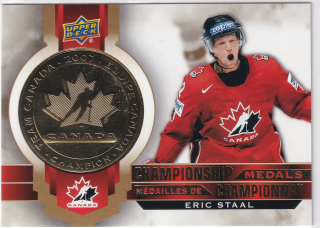 2021-22 UD Tim Hortons - Eric Staal - Championship Medals