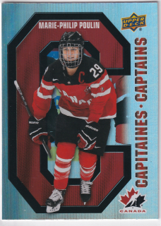 2021-22 UD Tim Hortons Collector's Series - Marie-Philip Poulin - Captains