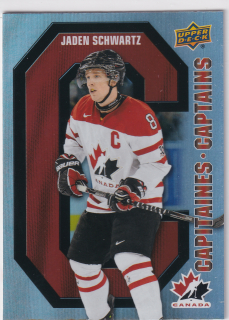 2021-22 UD Tim Hortons Collector's Series - Jaden Schwartz - Captains