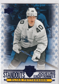 2020-21 UD Tim Hortons Collector's Series - Elias Pettersson - Standouts