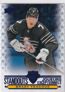 2020-21 UD Tim Hortons Collector's Series - Brady Tkachuk - Standouts