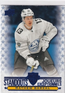 2020-21 UD Tim Hortons Collector's Series - Mathew Barzal - Standouts