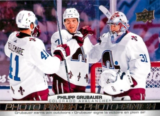 2021-22 UD Tim Hortons Collector's Series - Philipp Grubauer - Photo Finish #PF-14