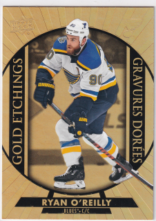 2020-21 UD Tim Hortons - Ryan O'Reilly - Gold Etchings