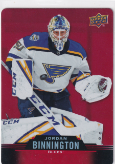 2020-21 UD Tim Hortons Collector's Series - Jordan Binnington - Red Die-Cuts