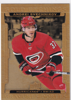 2022-23 UD Tim Hortons Collector's Series - Andrei Svechnikov - Gold Etchings