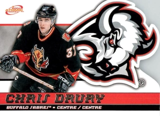 2003-04 Pacific Atomic McDonald's - Chris Drury #6