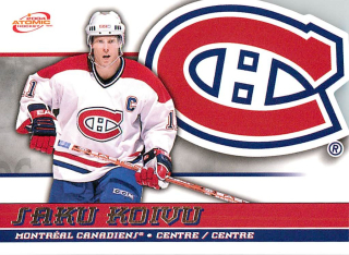 2003-04 Pacific Atomic McDonald's - Saku Koivu #28
