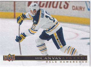 2020-21 UD SP Signature Edition Legends - Dale Hawerchuk - Canvas