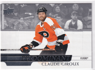 2020-21 UD Series 1 - Claude Giroux - Predominant