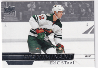 2020-21 UD Series 1 - Eric Staal - Predominant
