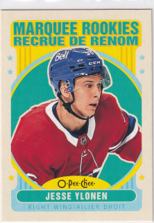 2021-22 UD O-Pee-Chee - Jesse Ylonen - Marquee Rookies Retro