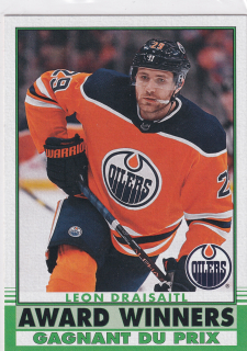 2020-21 UD O-Pee-Chee - Leon Draisaitl - Award Winners Retro