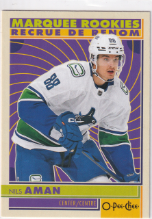 2022-23 UD O-Pee-Chee - Nils Aman - Marquee Rookie Retro