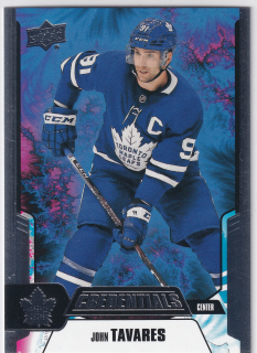 2019-20 UD Credentials - John Tavares - Mandelbrot Fractal