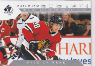 2018-19 UD SP Authentic - Patrick Kane - Authentic Moments