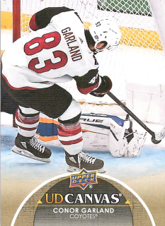 2021-22 UD Series 1 - Conor Garland - Canvas #C4