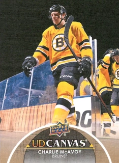 2021-22 UD Series 2 - Charlie McAvoy - Canvas #C127