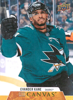 2020-21 UD Series 1 - Evander Kane - Canvas #C67