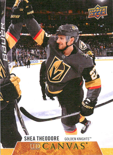 2020-21 UD Series 2 - Shea Theodore - Canvas #C203