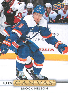 2019-20 UD Series 1 - Brock Nelson - Canvas #C42