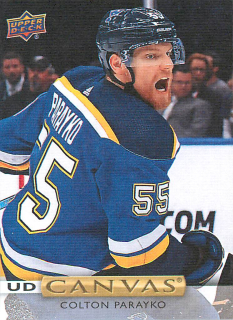 2019-20 UD Series 1 - Colton Parayko - Canvas #C54