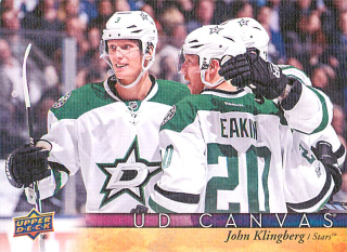 2017-18 UD Series 1 - John Klingberg - Canvas #C27