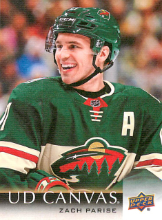 2018-19 UD Series 1 - Zach Parise - Canvas #C41