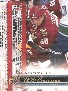 2014-15 UD Series 1 - Antoine Vermette - Canvas #C5