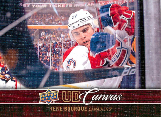 2012-13 UD Series 1 - Rene Bourque - Canvas #C43