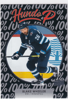2021-22 UD Series 1 - Blake Wheeler - Hundo P