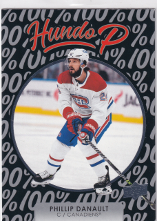 2021-22 UD Series 1 - Phillip Danault - Hundo P
