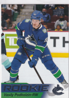 2021-22 UD NHL Star Rookies Box Set - Vasily Podkolzin