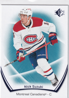 2021-22 UD SP - Nick Suzuki - Blue