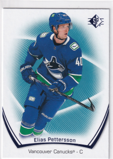2021-22 UD SP - Elias Pettersson - Blue