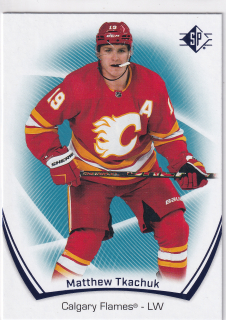 2021-22 UD SP - Matthew Tkachuk - Blue