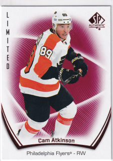 2021-22 UD SP Authentic - Cam Atkinson - Limited Red