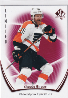 2021-22 UD SP Authentic - Claude Giroux - Limited Red