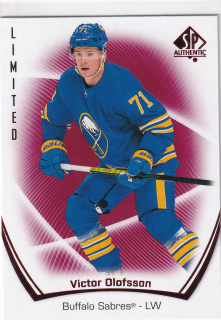 2021-22 UD SP Authentic - Victor Olofsson - Limited Red