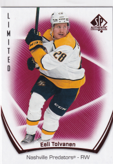 2021-22 UD SP Authentic - Eeli Tolvanen - Limited Red