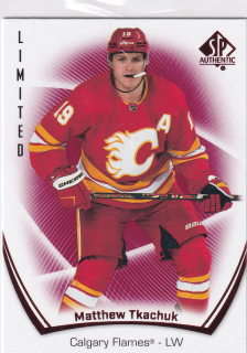 2021-22 UD SP Authentic - Matthew Tkachuk - Limited Red